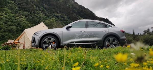 試駕奧迪e-tron Sportback:充電40分鐘,撒歡爬了座3200米高的山 試駕奧迪e-tron Sportback:充電40分鐘,撒歡爬了座3200米高的山