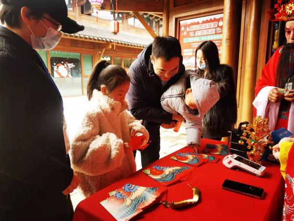 大年初一，這個景區人氣旺