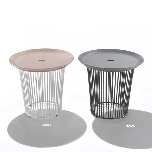 2021年新款Berry意式Flexform圓形不鏽鋼戶外茶几Outdoor tea table