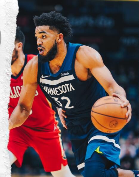 唐斯28分10籃板森林狼輕取鵜鶘獲4連勝