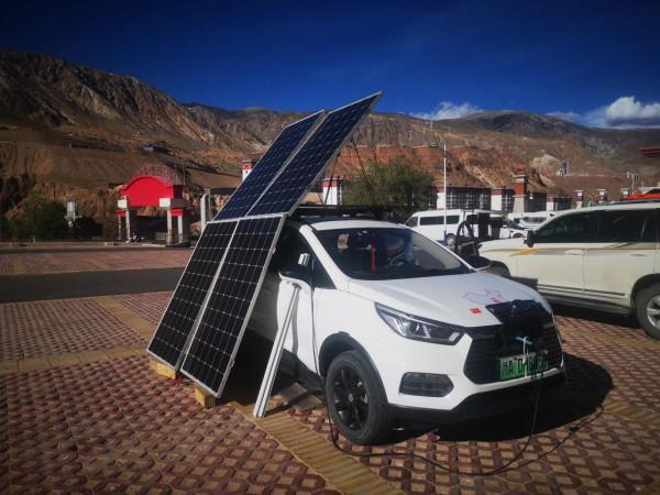 300公里續航里程的純電動車進藏（55）