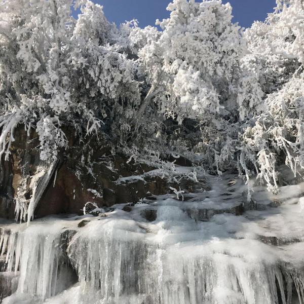 離廣東最近的賞雪地之一，這裡的霧凇年年上熱搜~小週末自駕首選