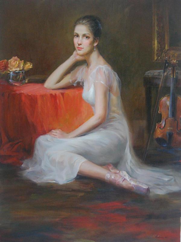 從中國走出的畫家 開爾文·雷作 品欣賞