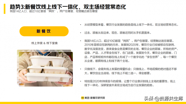 2022年新餐飲行業研究報告（餐飲未來8大發展趨勢）