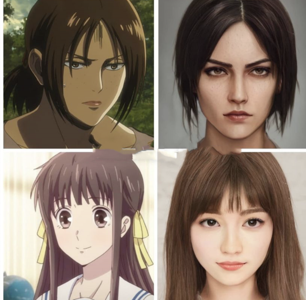 真實畫風下的動漫人物,棕色的頭髮或許是除黑髮以外的第二選擇 真實畫風下的動漫人物,棕色的頭髮或許是除黑髮以外的第二選擇