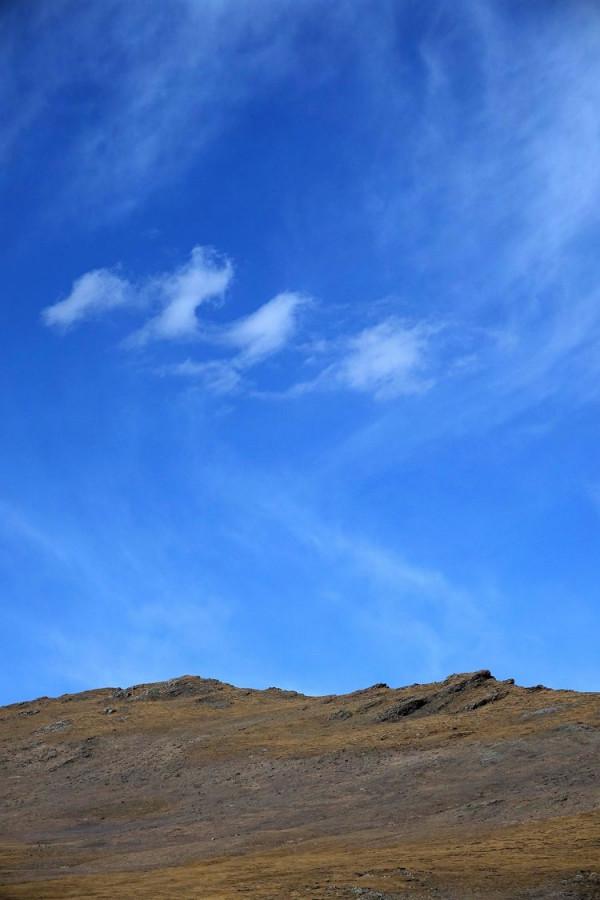 從天峻縣到木裡途中——陶玉和