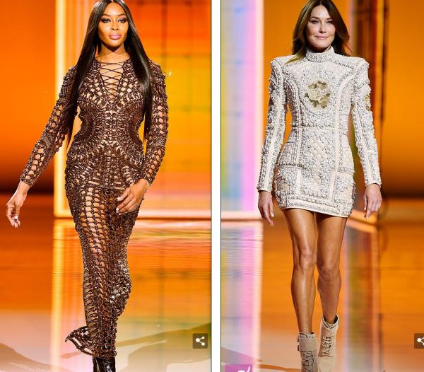 53歲法國前第一夫人重返T臺!穿水鑽裙同框LV太子妃,依然女神範 53歲法國前第一夫人重返T臺!穿水鑽裙同框LV太子妃,依然女神範