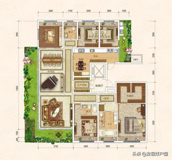 同一個開發商做的三種戶型,每一款都熠熠生輝,太優秀了 同一個開發商做的三種戶型,每一款都熠熠生輝,太優秀了