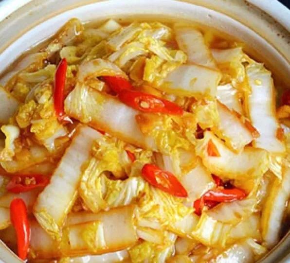 超好吃的下飯菜，快來學習一下，醋熘白菜吧