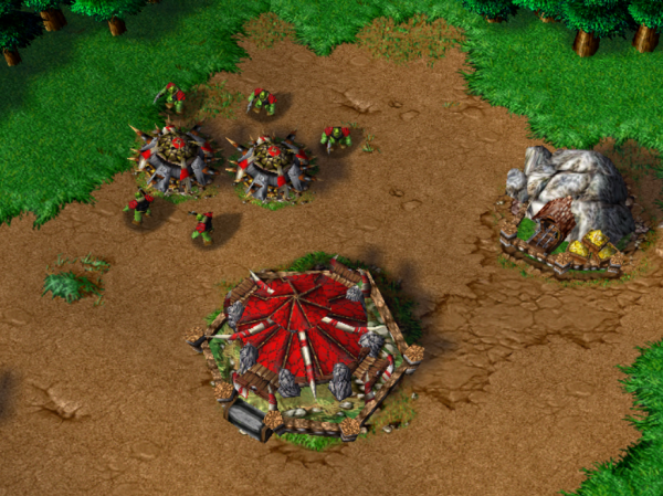 魔獸爭霸3，同樣是箭塔，為什麼獸族有水泥技術而人族卻沒有？