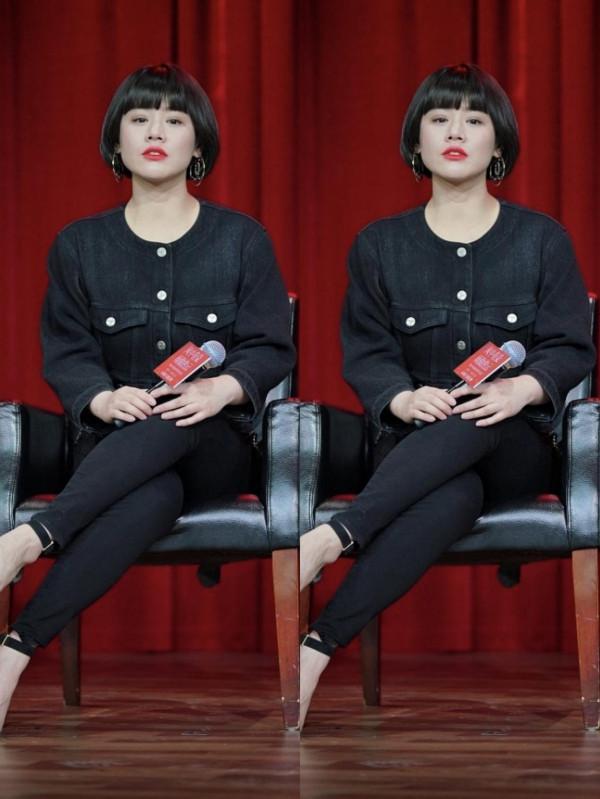 馬思純談了戀愛後更嫩了，“妹妹頭”看著真乖，還顯得挺瘦的