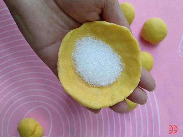 流心南瓜餅,香甜有嚼勁,好吃停不下 流心南瓜餅,香甜有嚼勁,好吃停不下