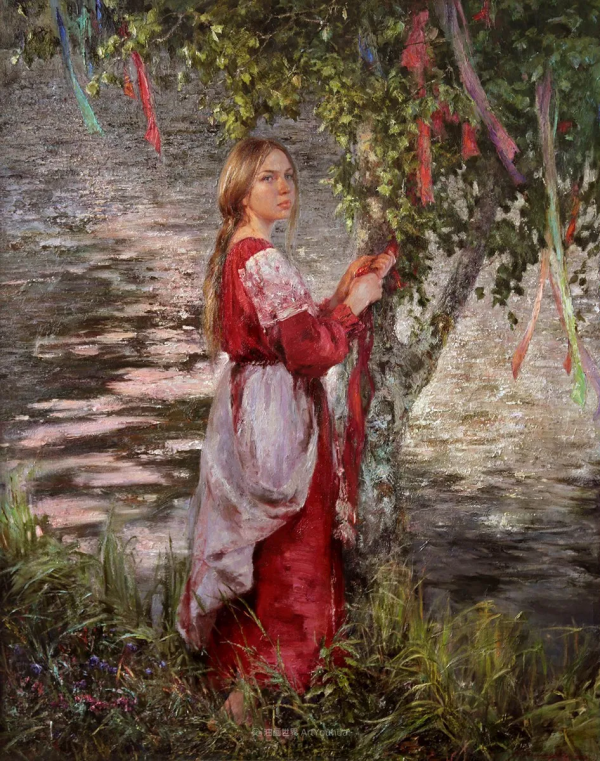 安娜油畫作品欣賞