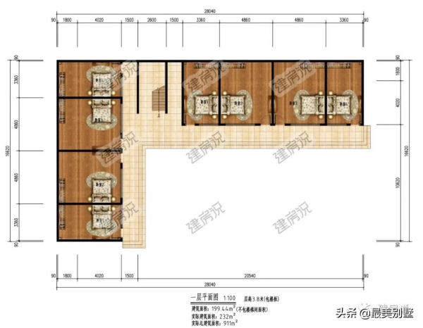 回鄉建了這棟別墅，你不用炫富不用吹牛，別人就知道你很成功