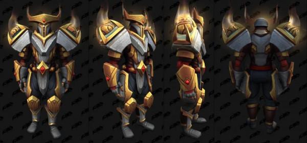 魔獸世界9.2 戰士套裝 的6種配色 魔獸世界9.2 戰士套裝 的6種配色