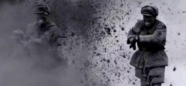 眼睛被炸瞎，揹著斷腿的戰友繼續戰鬥，他說：要死，也要死在陣地