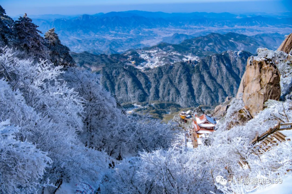 南方的雪太“寒酸”?九華山不服 南方的雪太“寒酸”?九華山不服