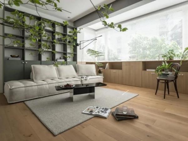 92㎡兩室原木風，入戶鏤空玄關，全開放式餐廚廳，雙蹲便&plus;三分離