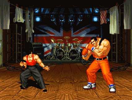 經典街機《餓狼傳說》怪不得東丈沒女朋友，原來訓練時被鱷魚咬了