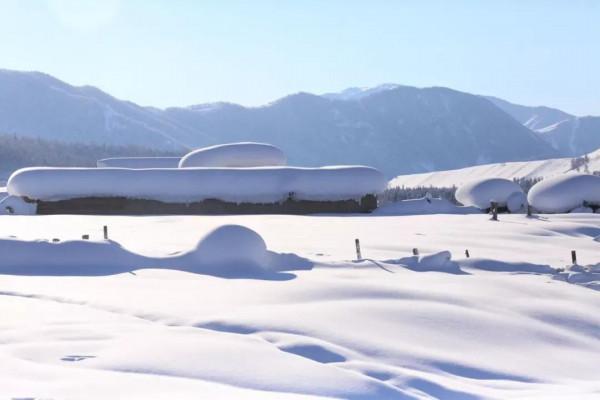 阿勒泰的冰雪風情