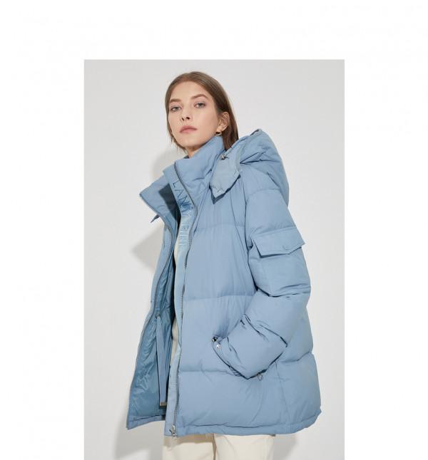 短款羽絨服怎麼搭配好看