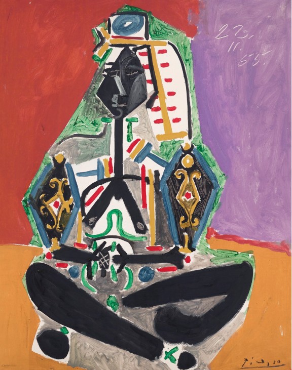 佳士得紐約印象派立體派抽象派晚拍強勢收官。中國人是最大買家