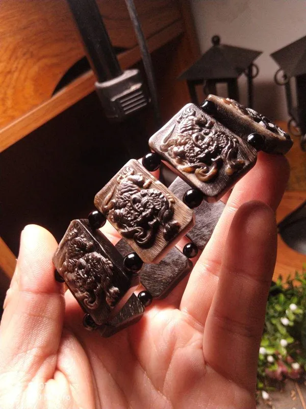 5塊錢一個的黑驢蹄子，竟被做成天珠，啥都別說，盤它