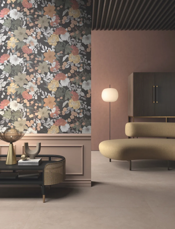 2022瓷磚設計新趨勢：風格化大理石、暖色、極簡、大面積裝飾……