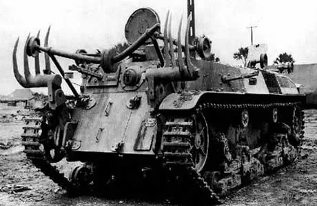 舊日本陸軍“變形金剛”——裝甲作業機