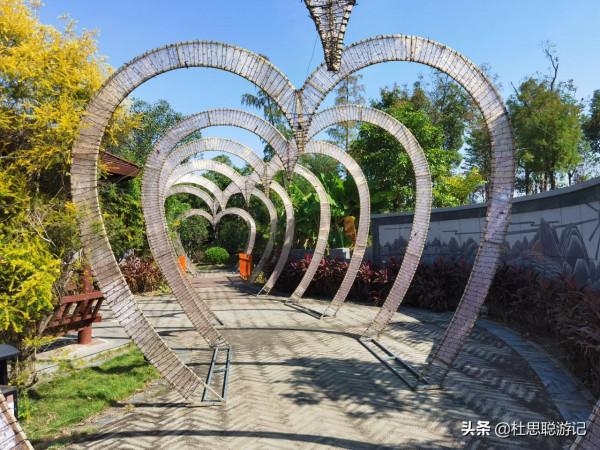 漢EV自駕廣西，園博園入口帶孩子玩遊樂園，我獨自一人逛景區