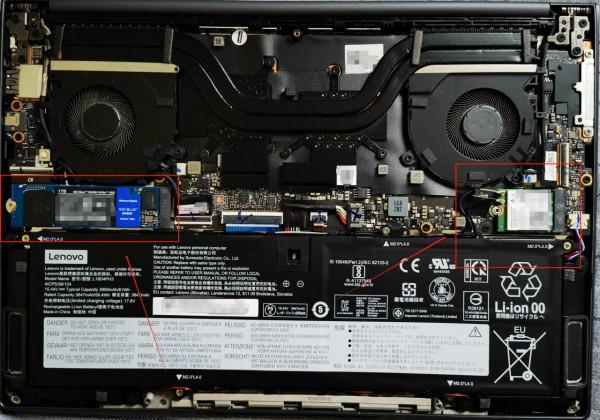 聯想（Lenovo）YOGA 14s 2021款英特爾平臺更換無線網絡卡AX210和SSD