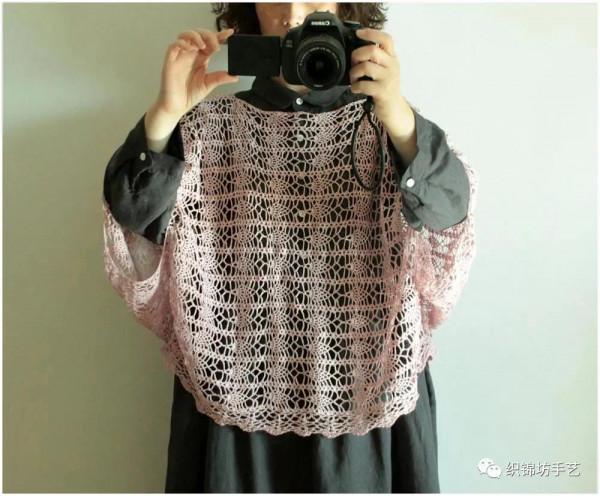 織錦坊手作--雅典娜 鉤針套衫附圖解