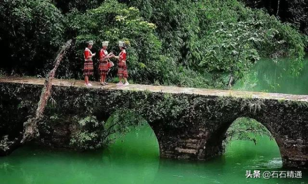 仙境般的中國古橋