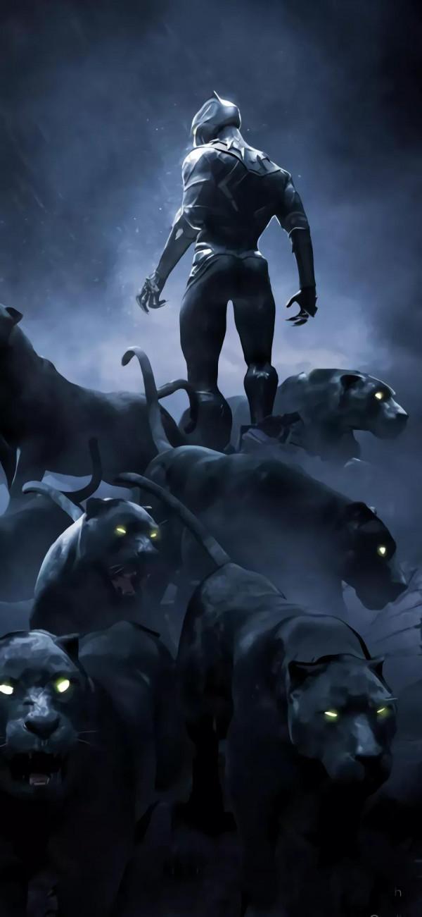 漫威手機桌布—黑豹