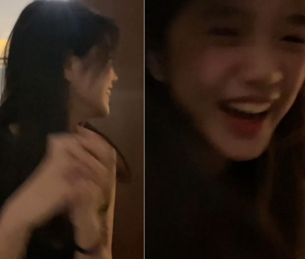 鍾麗緹13歲女兒衝鏡頭飛吻！淡妝出鏡鼻樑高挺，臉頰肉嘟嘟好可愛