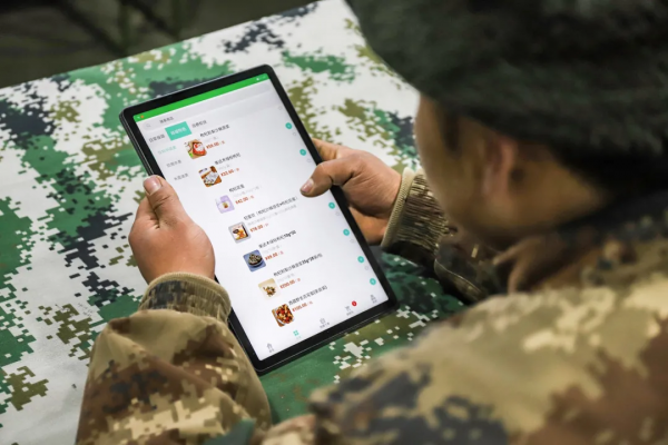 一鍵下單、專車配送！高原部隊副食品保障呈現新變化