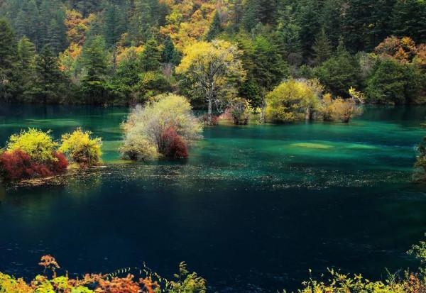 分享~九寨溝 碧水藍天 天然唯美