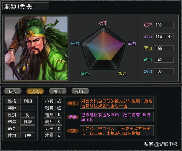 《大浪淘沙》蜀漢專屬之罪 關羽雙判定暴擊 陳到戰場切兵種均是獨享 《大浪淘沙》蜀漢專屬之罪 關羽雙判定暴擊 陳到戰場切兵種均是獨享