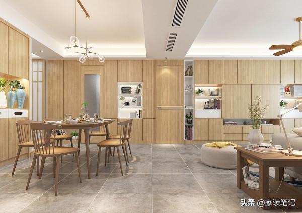 日式風格裝修真的太溫馨了，全屋原木色系，看上去幹淨整潔，喜歡