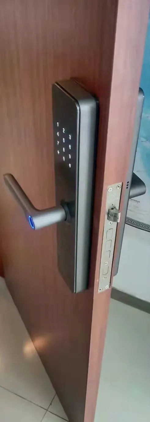 決定要買哪一款智慧鎖時，他們也想了很久……