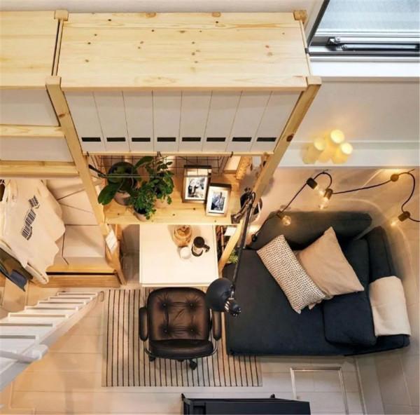 日本宜家搞出個10㎡蝸居：空間雖然只有巴掌大，卻半平米也沒浪費