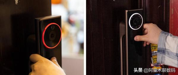 密碼鎖+可視貓眼+米家APP實時監控，黑科技堆滿，鹿客智慧鎖體驗