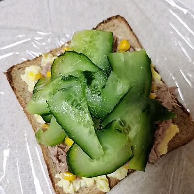 快手早餐 全麥金槍魚三明治