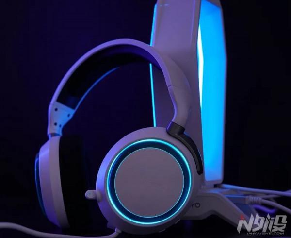 顏值擔當 雷神銀翼HG503遊戲耳機開箱圖賞