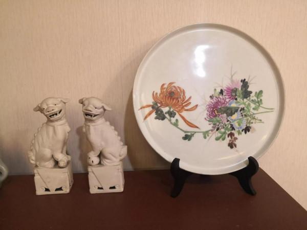 五十年代粉彩茶盤 五十年代粉彩茶盤