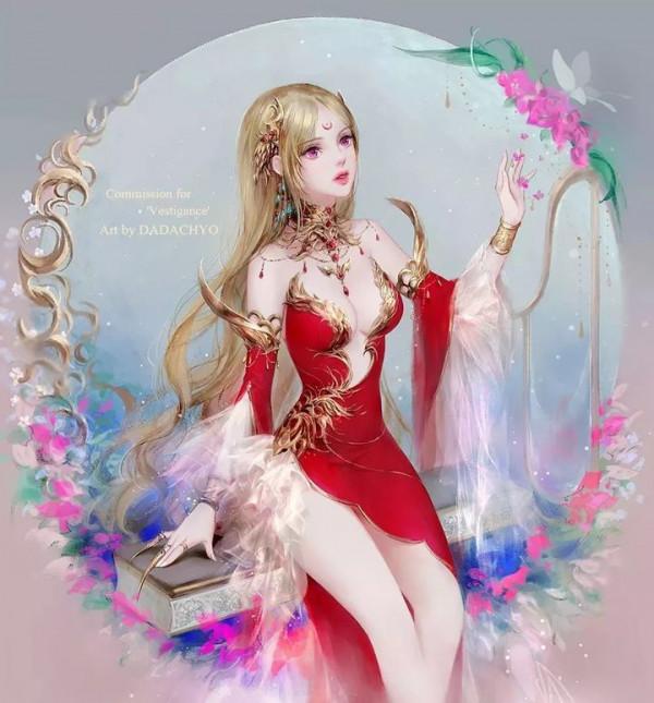 韓國高人氣插畫師，感覺她畫的顏值都逆天了