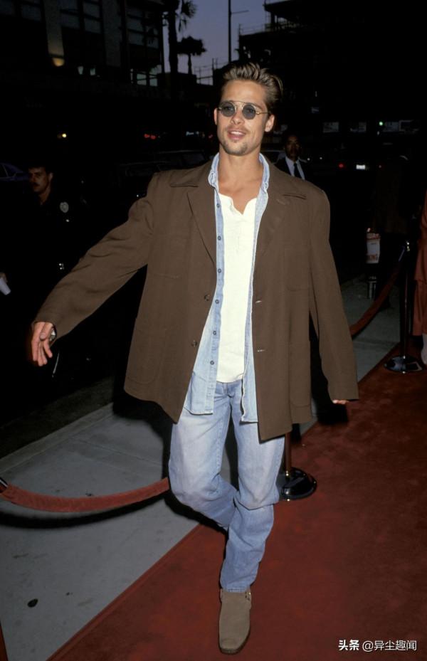 好萊塢最會穿的明星！回顧布拉德·皮特年輕一路潮到老的帥氣穿搭