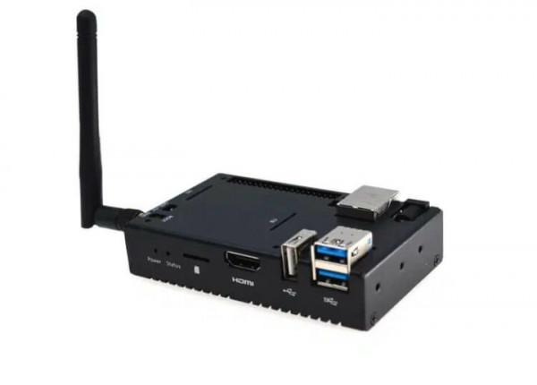 樹莓派 CM4 Nano 工業迷你電腦，支援寬溫度範圍和 12-18V 直流輸入