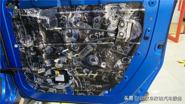 專業路測造就有效隔音 武漢歌德北京BJ40汽車隔音改裝