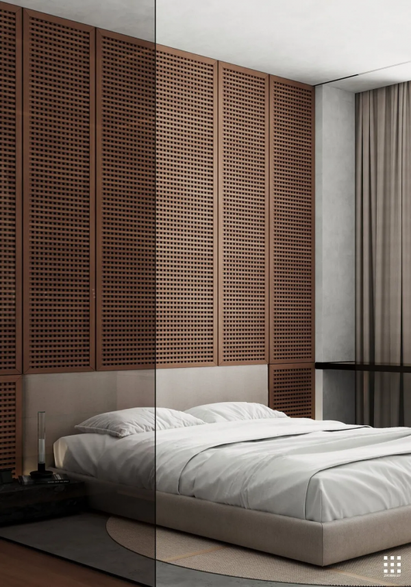 62㎡水泥灰+原木，溫暖舒適